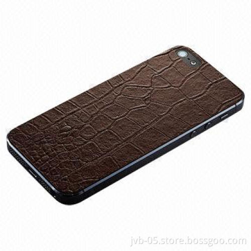 Leather stickers for iPhone